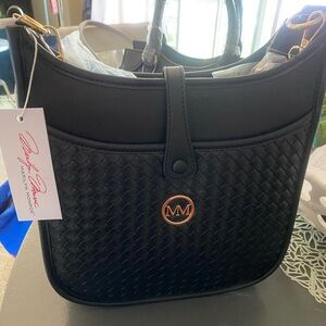 NWT - MM (Marilyn Monroe) Black purse/bag.